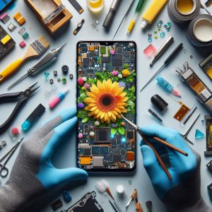 تعمیر تاچ ال سیدی موبایل سامسونگ